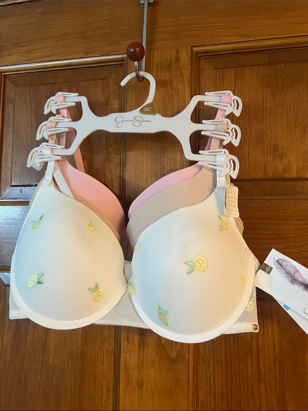 New Jessica Simpson Se if 3 Push Up Bra 36C $72 NWT